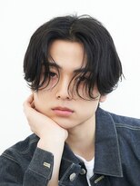韓国センターパートニュアンスパーマフェザーパーマメンズカット