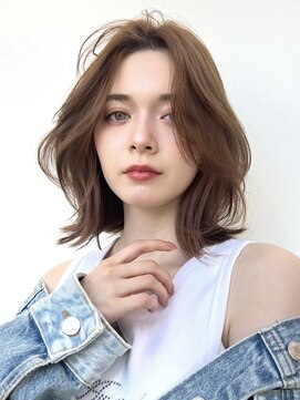 スタニング 渋谷(STUNNING.) 伸ばしかけにおすすめのくびれミディアム