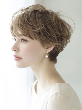 アルトリスト(Altruist Aging×HAIR&SPA) ☆イメチェンピンクベージュアンブレラカラー前髪クールショート