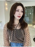韓国風/小顔/前髪/顔まわり/2wayバング/オルチャン/レイヤー