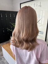 リトバイプティパ(Lit by petit-pas) ミルクティーカラー