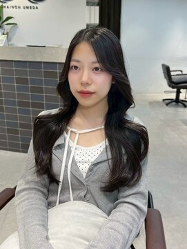 シェノン 梅田(CHAINON) 梅田/クラゲヘアー/オリーブグレー/小顔/ココアベージュ