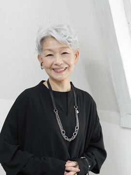 チップタップ 目白店(tip top) グレイヘアパーマ/大人ショート/ショートパーマ