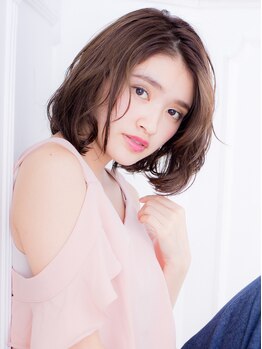 エイル(Ail)の写真/プチプラ&マンツーマン施術が嬉しい♪[カット+プラチナフルカラー￥8500(白髪染め込み)]