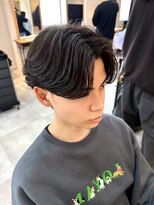 シーフ 千葉(Cyf)&nbsp;MEN'S/韓国/ニュアンスパーマ/毛流れセンターパート/下田優也