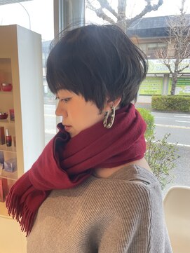 シベルバレー 横浜(sibell) 20代30代前髪ありショートマッシュショート丸みショートレイヤー