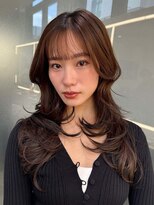 ロック(rock)&nbsp;レイヤー/レイヤーカット/顔まわり/顔周りカット/透明感カラー