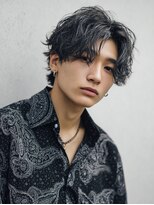 ピュアリー 橋本(Purely) MEN’S HAIR/サーフカール/刈り上げセンターパート/橋本駅