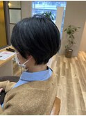 大人女性に人気◎丸みショート