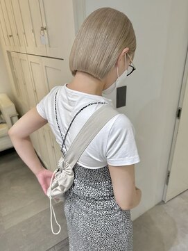 リコヘアー(LiCO HAIR) 那覇/イメチェン/ピンクベージュ/アンブレラカラー/前髪