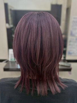 ヘアーサロン アドア(Hair Salon adoa) ラベンダーピンク
