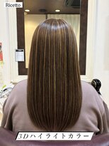 ヘアーリゾートサロン リチェット(Hair Resort Salon Ricetto)&nbsp;3Dハイライトカラー