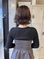 エインアンリー 明治神宮前(AIN.ANLY.)&nbsp;ボブパーマ、ボブパーマゆるめ、ニュアンスパーマ、