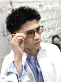 MEN`SHAIR/スパイキーショート/フェザーパーマ/烏丸御池F