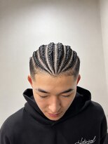 エイトヘアー(Ei8htHair) ストレートコーンロウ