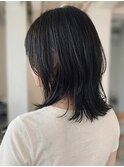 ショートボブくびれボブ20代30代◎前髪ありウルフレイヤー成増