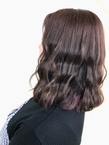 ヘアメイク リーフ 茂原店(HAIRMAKE Leaf) つややか柔らかセミディ