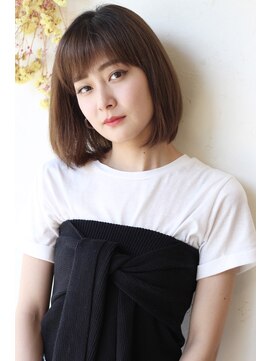 トゥーリ 筑紫野店(tuuli) [tuuli]  ひし形シルエットボブ 渡部りお