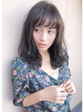 アグ ヘアー クレイン 宮崎店(Agu hair crane) 3Dカラージグザグバングミニマムボブノット