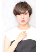 #センシュアルショーマニッシュショート#斜めバング