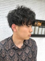 アーチ(ARCH)&nbsp;【ARCH 竹田】刈り上げマッシュ　ソフトツイストパーマ