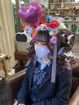 バイブアンドアネックス(VIBE & ANNEX) ツインテール盛り髪♪