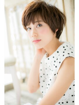 モッズ ヘア 福岡姪浜店(mod's hair) *mod's姪浜*…暖色系カラーひし形シルエットのショートウルフd