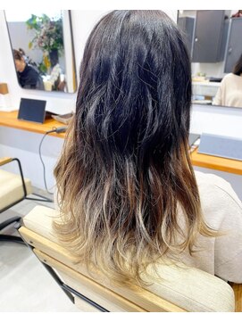 ボンズフォー(BONDS.for) グラデーションカラー×ミルクティーベージュ