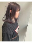 <sungooseTOKYO>＃前髪くびれイメチェンラベンダーカラー