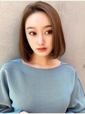 前髪カット 酸性ストレート 髪質改善 カット 艶髪 625
