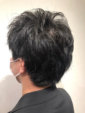 N.J ハービスプラザエント店 ナチュラルミディアムショートスタイル