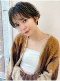 【BAYROOM】ふわくしゅマッシュショート×スモーキーグレー