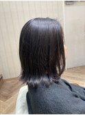 切りっぱなし×ばっさり×ボブ×透け感×ハイライト×似合わせ