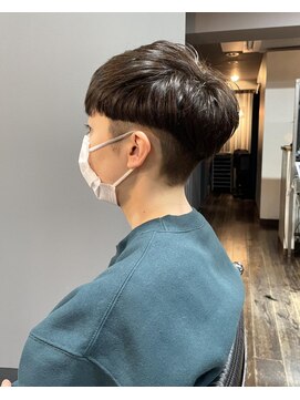 ヘアアンドメイク エジェリ(hair&make egerie) 刈り上げマッシュ・テクノカット