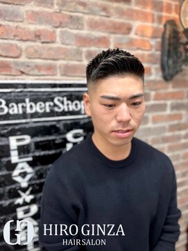 ヒロギンザ 五反田店(HIRO GINZA) フェード　五反田　理容室