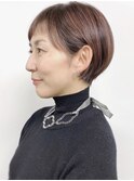 【morio原宿】大人かわいいコンパクト耳かけショート ハイライト