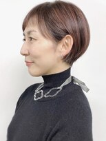 【morio原宿】大人かわいいコンパクト耳かけショート ハイライト