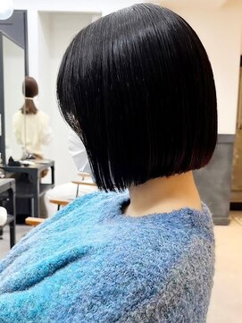 ネオリーブ クーロ(Neolive curro) 小顔ボブ×美髪[ぱつっとボブ/縮毛矯正/横浜韓国]23