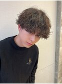 ニュアンスパーマ×ダークアッシュ×サーフカール[横浜駅]