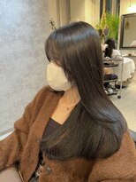 エクボ(ekubo.) 髪質改善/ブルーブラック/レイヤーカット/超音波トリートメント