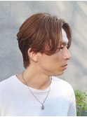 【マノハル スタイル】センターパート×韓国コンマヘア