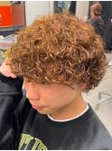 【fifth】波巻きプードルパーマメンズマッシュスパイラルパーマ