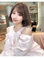 プアメリア 名古屋(Puamelia)&nbsp;レイヤーケアブリーチダブルカラーボブ_4326