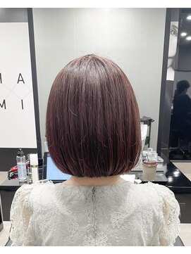 ハルキ ミナト ジャパン オオサカ(HARUKI MINATO japan OSAKA) 丸みボブ 20代30代40代ヘア 小顔 大阪ボブ 梅田