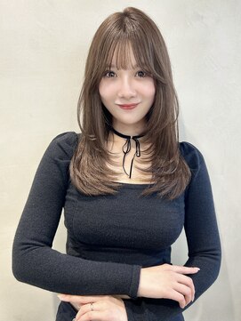 グロー 大宮(GLROW) 韓国 レイヤーカット ザクザクレイヤー 顔周り haruhi