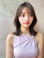 ロンドローズ 名古屋(Lond damaskRose)&nbsp;学割 ブリーチなしダブルカラー ブリーチ 髪質改善 ボブ 35