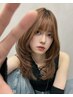 【美髪/お洒落レイヤー】カット+23°カラー+Lv4トリートメント￥13500