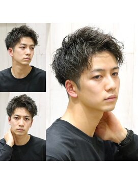 ヨシザワインク プレミアム 横浜 桜木町店(YOSHIZAWA Inc. PREMIUM) 武田ツイスパアップバング刈り上げベリショート理容室