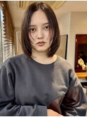 ウルフレイヤーカットローレイヤーボブロブ髪質改善小顔大人ボブ
