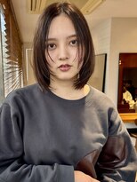 ヤイエ 青山店(yiye)&nbsp;ウルフレイヤーカットローレイヤーボブロブ髪質改善小顔大人ボブ